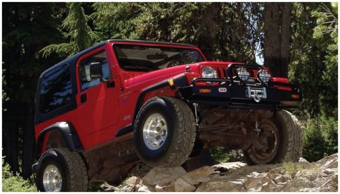 Bushwacker 97-06 Jeep TJ Max Pocket Style Flares 4pc - Black thumbnail 4