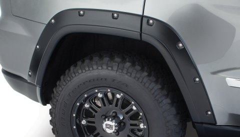 Bushwacker 11-18 Jeep Grand Cherokee Pocket Style Flares 2pc Does Not Fit SRT8 - Black thumbnail 3