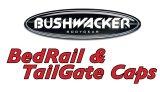 Bushwacker Ultimate Tailgate Caps 178502 Protector, Cap, Cap Only, Smooth Style, Plastic, Black, Volkswagen, Each thumbnail 7
