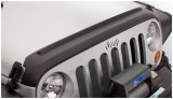 Bushwacker 07-18 Jeep Wrangler Trail Armor Hood and Tailgate Protector Excl Power Dome Hood - Black thumbnail 5