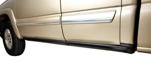 Bushwacker 15-18 Ford F-150 Trail Armor Rocker Panel and Sill Plate Cover - Black thumbnail 2