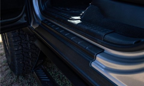 Bushwacker 15-18 Ford F-150 Trail Armor Rocker Panel and Sill Plate Cover - Black thumbnail 3