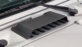 Bushwacker 98-18 Jeep Wrangler Trail Armor Hood Scoop (Textured Tpo) - Black thumbnail 4