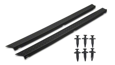 Bushwacker 97-06 Jeep Wrangler Trail Armor Side Rocker Panels - Black thumbnail 7