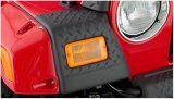 Bushwacker Trail Armor Hood Stone Guards 14007 Armor, Front Corner Guards, Jeep, Pair thumbnail 1