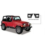 Bushwacker Trail Armor Hood Stone Guards 14007 Armor, Front Corner Guards, Jeep, Pair thumbnail 2