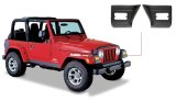 Bushwacker Trail Armor Hood Stone Guards 14007 Armor, Front Corner Guards, Jeep, Pair thumbnail 4