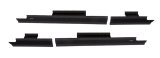 Bushwacker 2018 Jeep Wrangler Unlimited 4-Door Trail Armor Rocker Panel and Sill Plate Cover - Black thumbnail 4