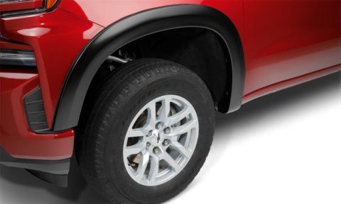Bushwacker 19-21 Chevrolet Silverado 1500 OE-Style 4PC Fender Flares Black Smooth thumbnail 4