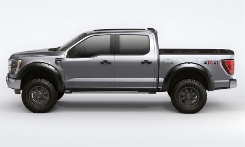 Bushwacker 21+ Ford F-150 (Excl. Lightning) Forge Style Flares 4pc - Black thumbnail 2
