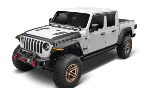 Bushwacker Trail Armor Hood Stone Guards 14131 TRAIL ARMOR, TRAIL ARMOR HOOD ARMOR thumbnail 9