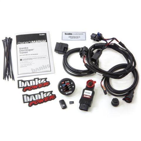 Banks Power 17-19 GM 2500 6.6L L5P Derringer Tuner (Gen 2) w/ 1.8in iDash DataMonster thumbnail 1
