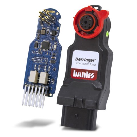 Banks Power 17-19 GM 2500 6.6L L5P Derringer Tuner (Gen 2) w/ 1.8in iDash DataMonster thumbnail 2