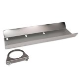Banks Power Extension Heatshield Kit (Use w/ 3in Tail Pipes) thumbnail 2
