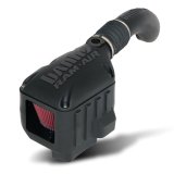 Banks Power Ram-Air Intake Systems 41850 Air Intake, System, Black Polyethylene Tube, Cotton Gauze Filter, Oiled, Red, Chevy, GMC, 1500, 5.3L, Electric Fan, Kit thumbnail 5
