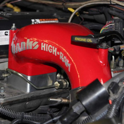 Banks Power 98-2007 Dodge 5.9L High-Flow Billet Intake Plate thumbnail 4