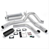 Banks Power 99 Ford 7.3L Truck w/Cat Conv Git-Kit - SS Single Exhaust w/ Black Tip thumbnail 1