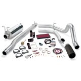 Banks Power 99 Ford 7.3L F250/350 Man Stinger System - SS Single Exhaust w/ Black Tip thumbnail 3