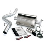 Banks Power 91-95 Jeep 4.0L Wrangler Monster Exhaust System - SS Single Exhaust w/ Chrome Tip thumbnail 2