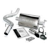 Banks Power 91-95 Jeep 4.0L Wrangler Monster Exhaust System - SS Single Exhaust w/ Chrome Tip thumbnail 4