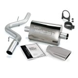 Banks Power 97-99 Jeep 2.5/4.0L Wrangler Slip Fit Cat Monster Exh Sys - SS Single Exh w/ Chrome Tip thumbnail 8