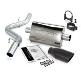 Banks Power 97-99 Jeep 2.5/4.0L Wrangler Slip Fit Cat Monster Exh Sys - SS Single Exh w/ Blk Tip thumbnail 3