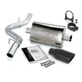 Banks Power 97-99 Jeep 2.5/4.0L Wrangler Slip Fit Cat Monster Exh Sys - SS Single Exh w/ Blk Tip thumbnail 4