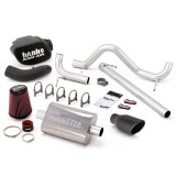 Banks Power 07-11 Jeep 3.8L Wrangler - 2dr Stinger Sys (no AutoMind) - SS Single Exh w/ Black Tip thumbnail 3