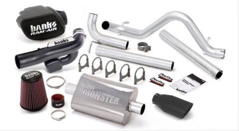 Banks Power 12-15 Jeep 3.6L Wrangler 4dr Stinger Sys (no AutoMind) - SS Single Exh w/ Chrome Tip thumbnail 1