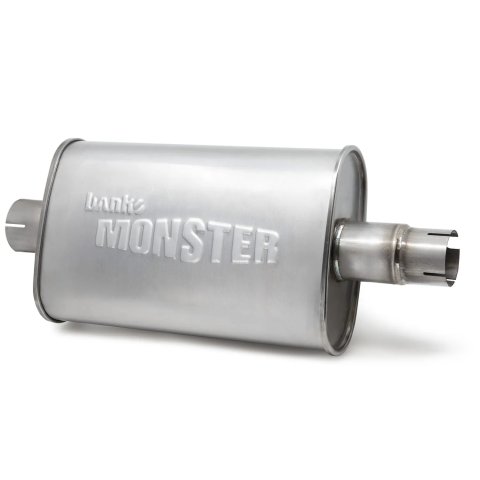 Banks Power 91-99 Jeep 4.0L Muffler - 2.5in X 2.5in S/S thumbnail 5