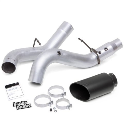 Banks Power 20-21 Chevy/GMC 2500/3500 6.6L Monster Exhaust System - Black Tip thumbnail 2