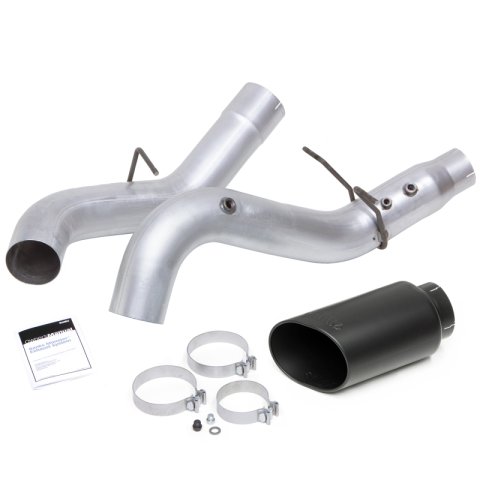 Banks Power 20-21 Chevy/GMC 2500/3500 6.6L Monster Exhaust System - Black Tip thumbnail 4