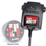 Banks Power Pedal Monster Throttle Sensitivity Booster for Use w/ Exst. iDash - 07.5-19 GM 2500/3500 thumbnail 1
