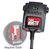 Banks Power Pedal Monster Throttle Sensitivity Booster for Use w/ Exst. iDash - 07.5-19 GM 2500/3500 thumbnail 2