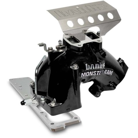 Banks Power 2007.5-2012 Ram 6.7L Monster-Ram Intake System Gen-2 w/Fuel Line - Black w/Heater System thumbnail 2