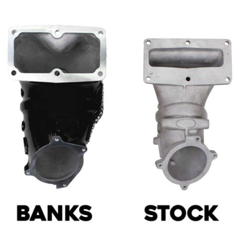 Banks Power 2007.5-2012 Ram 6.7L Monster-Ram Intake System Gen-2 w/Fuel Line - Black w/Heater System thumbnail 6