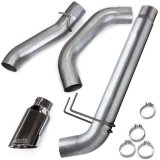 Banks Power 19-23 Ram 6.7L CCLB MSAL Monster Exhaust System - SS Single Exhaust w/ Chrome Tip thumbnail 8