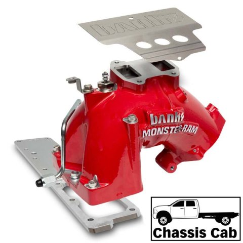 Banks Power 19-24 Ram 3500/4500/5500 6.7L Diesel Monster-Ram Intake System w/Fuel Line - Red thumbnail 2