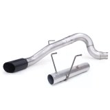 Banks Power 13-18 Dodge RAM Monster Exhaust 5.0in. Single 6.7L CCLB w/ SideKick S/S Black Tip thumbnail 2