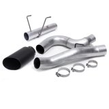 Banks Power 13-18 Dodge RAM Monster Exhaust 5.0in. Single 6.7L CCLB w/ SideKick S/S Black Tip thumbnail 4