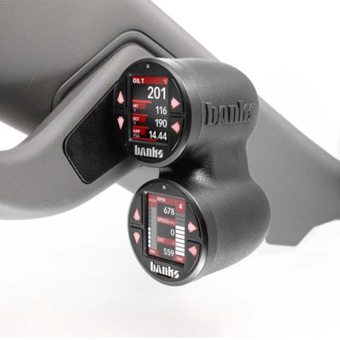 Banks Power 2022+ GM - iDash Stealth Dual Gauge Pod Kit thumbnail 3