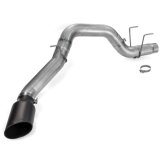 Banks Power 19-23 Dodge RAM Monster Exhaust 5.0in Single 6.7L CCLB DRW w/ SideKick Black Tip thumbnail 8