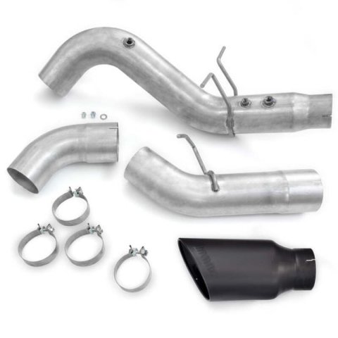 Banks Power Monster Exhaust Systems for 2020-2023 SILVERADO 3500 HD - 49809-B Systems, Monster, Particulate Filter Back, Single, Steel, Aluminized, Side Exit, Black Tip, Chevrolet, GMC, 6.6L, Kit thumbnail 6