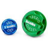 Banks Power 19-23 RAM 1500 3.0L Revolver Billet Diesel and DEF Fuel Cap thumbnail 1