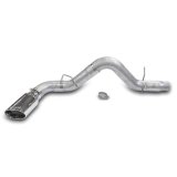 Banks Power Monster Exhaust Systems 49834 Systems, Monster, Particulate Filter Back, Single, Steel, Aluminized, Side Exit, Chrome Tip, Dual Rear Wheels, Chevy, GMC, 6.6L Diesel, Kit thumbnail 4