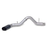 Banks Power Monster Exhaust Systems 48998-B Systems, Monster, Particulate Filter Back, Single, Steel, Natural, Side Exit, Black Tip, Chevrolet, GMC, 6.6L Diesel, Kit thumbnail 3