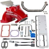 Banks Power 07.5-12 Ram Cab Chassis 6.7L Diesel Monster-Ram Intake System w/Fuel Line - Red thumbnail 2