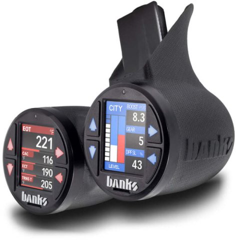 Banks Gauge Pod Kit 2023-2024 Ford F250-450 & 2021-24 F150 iDash Stealth Pod Mount - Dual Gauge thumbnail 5