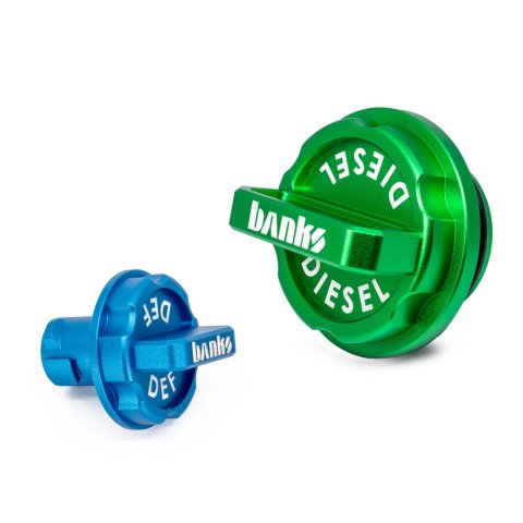 Banks Power 13-18 RAM 1500 Billet Diesel and DEF Fuel Cap thumbnail 4