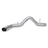 Banks Power Monster Exhaust Systems 48998 Systems, Monster, Particulate Filter Back, Single, Steel, Natural, Side Exit, Chrome Tip, Chevrolet, GMC, 6.6L Diesel, Kit thumbnail 4